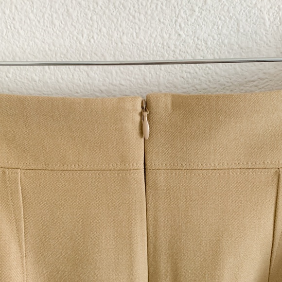 NWT LOFT Tan Pencil Skirt Size 6 - Picture 6 of 6
